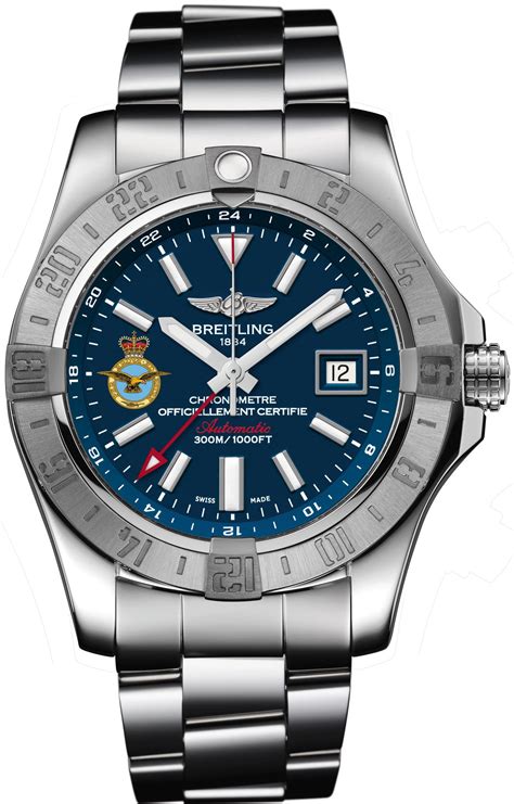 breitling watches raf100|Breitling RAF100 Avenger II GMT Limited Edition Men's Watch.